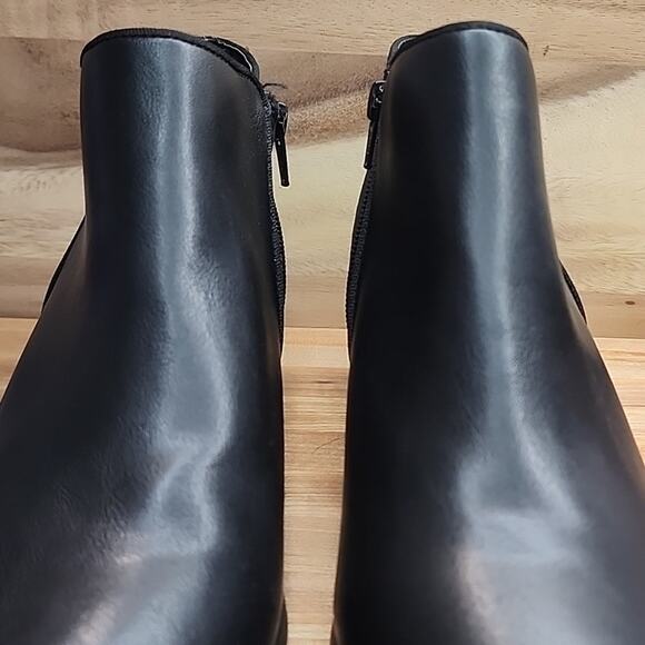 STYLE & CO WILEYY BLACK ANKLE ZIPPER BOOTIES SIZE 10 NWOB CUTE - Picture 7 of 16